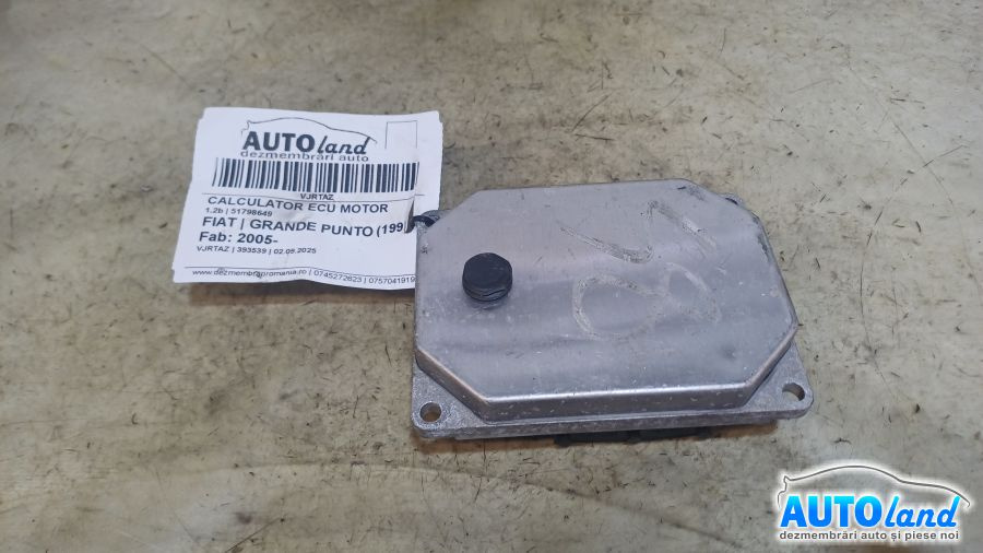 Calculator Ecu Motor 51798649 1.2b Fiat GRANDE PUNTO 199 2005