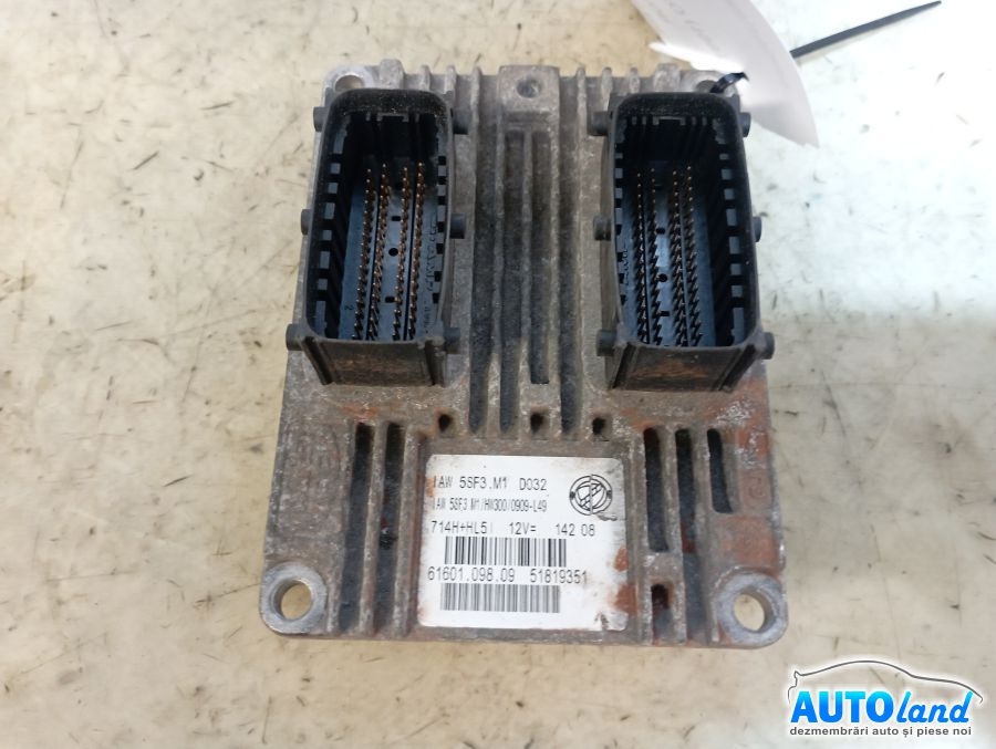 Calculator Ecu Motor 51819351 Benzina Fiat GRANDE PUNTO 199 2005