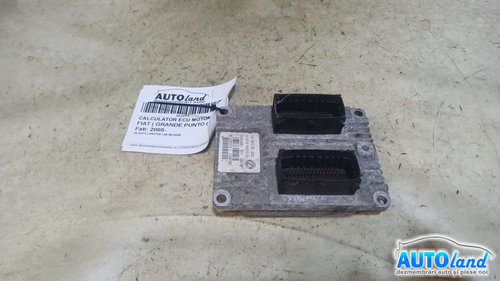 Calculator Ecu Motor 51847330 Fiat GRANDE PUNTO 199 2005