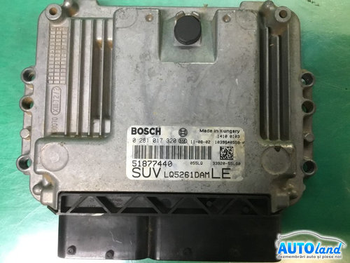 Calculator Ecu Motor 51877440 2.0 Ddis 4x4,0281017320,d20aa Suzuki SX4 S-Cross I 2006