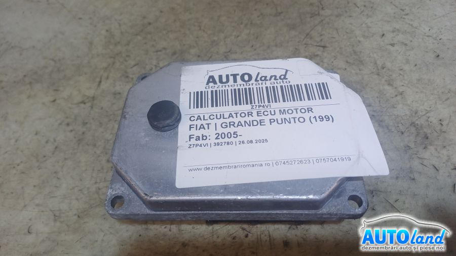 Calculator Ecu Motor 51899832 Fiat GRANDE PUNTO 199 2005