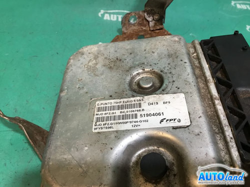 Calculator Ecu Motor 51904061 1.3 JTD Fiat GRANDE PUNTO 199 2005