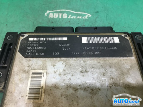 Calculator Ecu Motor 55199395 1.9 JTD Fiat DOBLO 119 2001