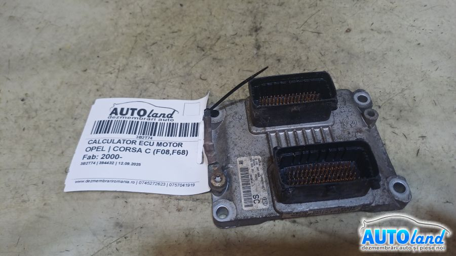 Calculator Ecu Motor 55350551 Opel CORSA C F08,F68 2000