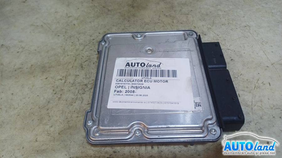 Calculator Ecu Motor 55573539 0281015774 Opel INSIGNIA 2008