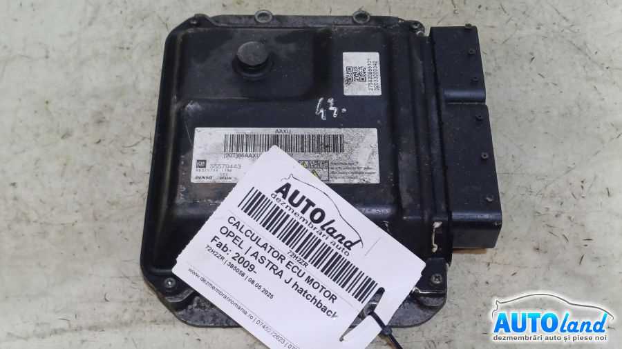 Calculator Ecu Motor 55579443 Opel ASTRA J hatchback 2009