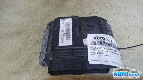 Calculator Ecu Motor 55579443 Opel ASTRA J hatchback 2009