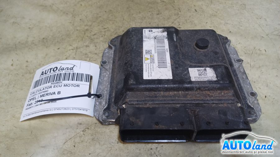 Calculator Ecu Motor 55579893 1.7 CDTI Opel MERIVA B 2010