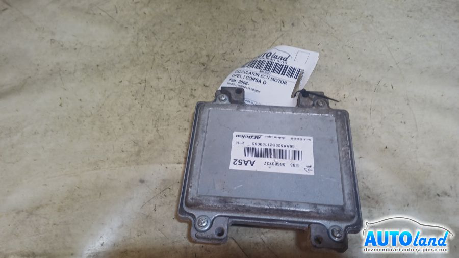 Calculator Ecu Motor 55583737 Opel CORSA D 2006