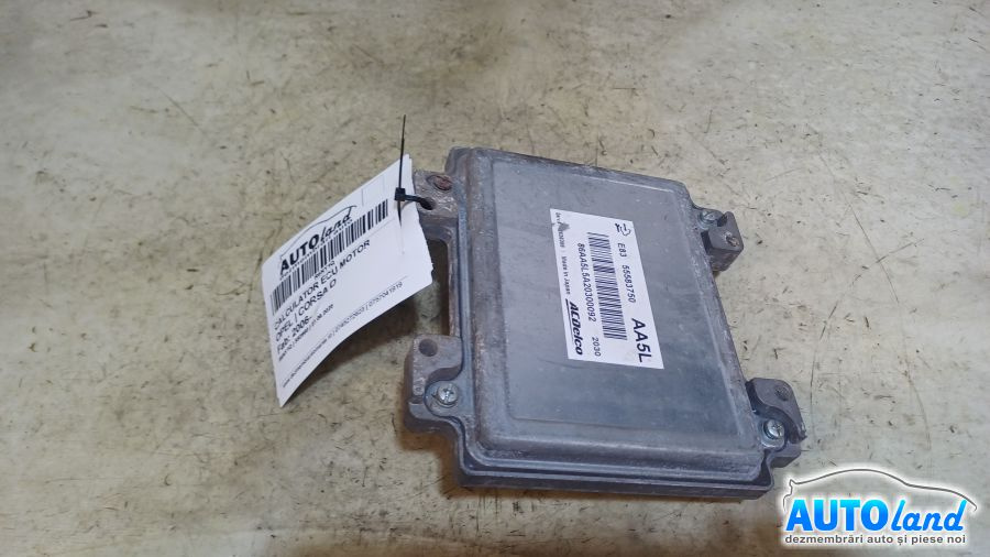 Calculator Ecu Motor 55583750 Opel CORSA D 2006