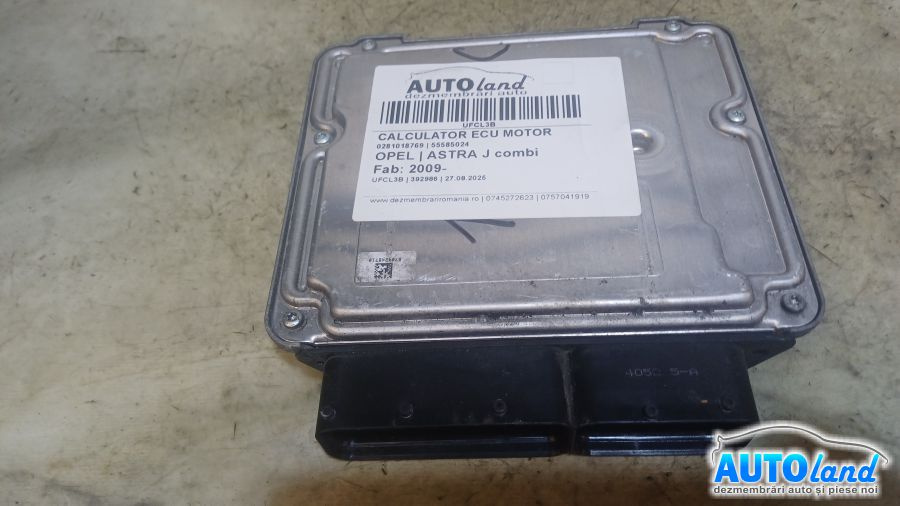 Calculator Ecu Motor 55585024 0281018769 Opel ASTRA J combi 2009