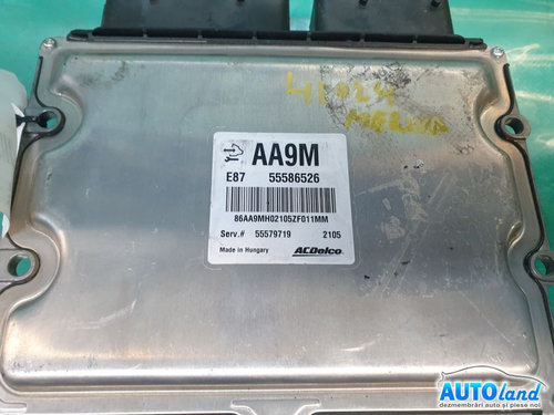 Calculator Ecu Motor 55586526 1.7 CDTI, A17dts Opel MERIVA B 2010