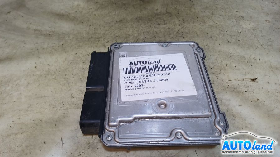 Calculator Ecu Motor 55590420 0281019088 Opel ASTRA J combi 2009