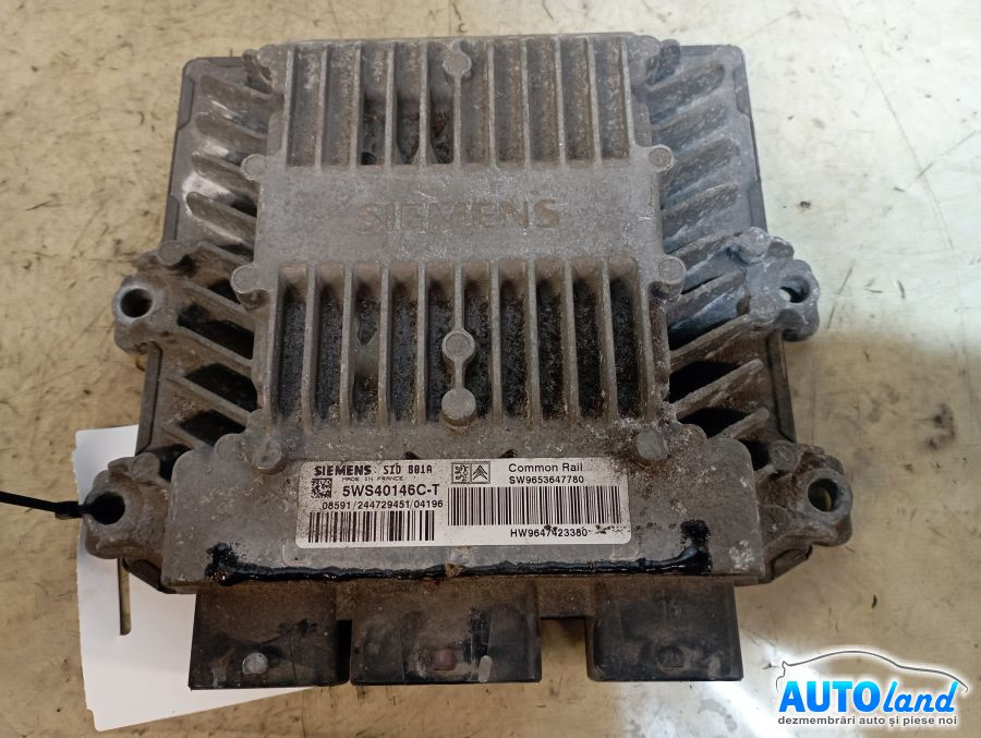 Calculator Ecu Motor 5ws40146ct Peugeot PARTNER Combispace 5F 1996