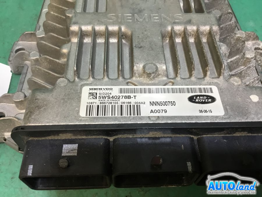 Calculator Ecu Motor 5ws40278bt 2.7 Land Rover RANGE ROVER SPORT 2005