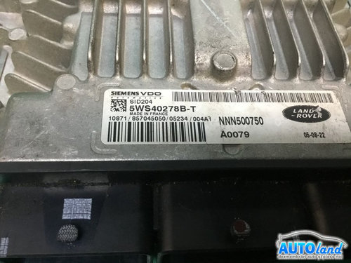Calculator Ecu Motor 5ws40278bt 2.7 TDvm,d276dt Land Rover RANGE ROVER SPORT 2005