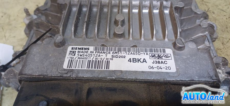 Calculator Ecu Motor 6m5112a650ya Ford FOCUS II DA 2004-2008