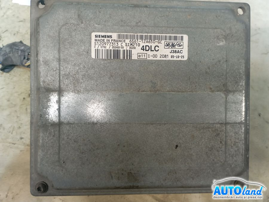 Calculator Ecu Motor 6s6112a650 Ford FIESTA V JH ,JD 2001