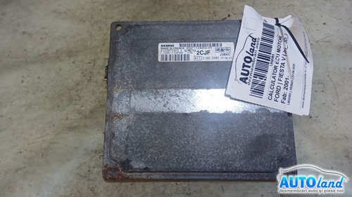 Calculator Ecu Motor 6s6112a650ff Ford FIESTA V JH ,JD 2001