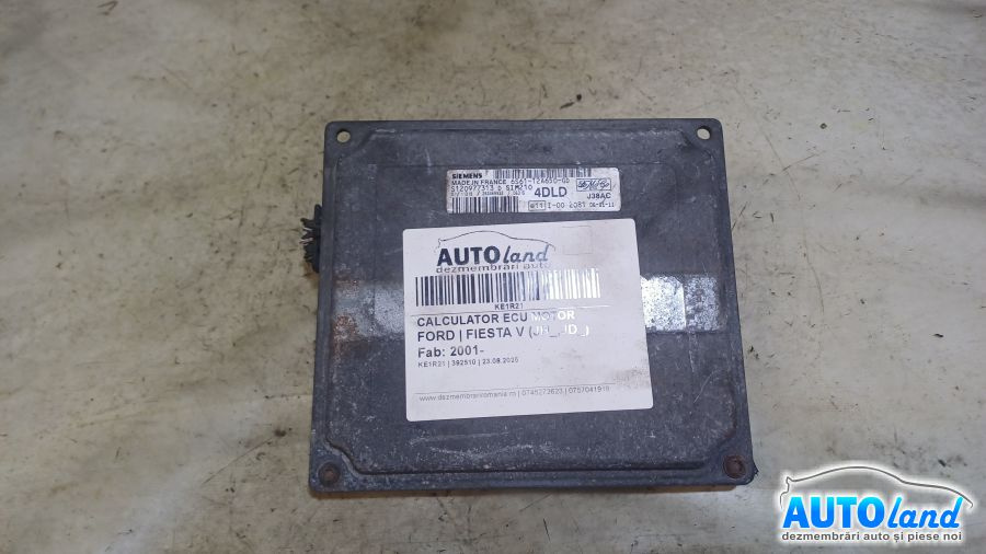 Calculator Ecu Motor 6s6112a650gd Ford FIESTA V JH ,JD 2001