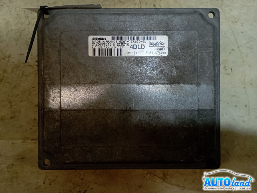 Calculator Ecu Motor 6s6112a650gd Ford FIESTA V JH ,JD 2001