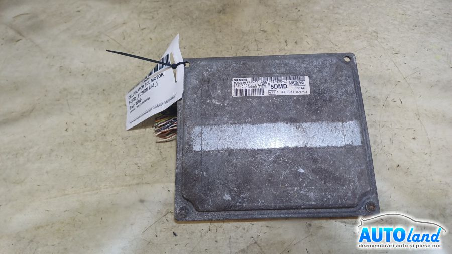 Calculator Ecu Motor 6s6112a650ld Ford FUSION JU 2002