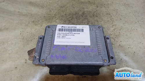 Calculator Ecu Motor 73501235 Fiat DOBLO 119 2001