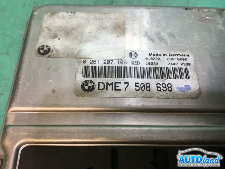 Calculator Ecu Motor 7508698 4.4 I, 0261207106,automat BMW X5 E53 2000