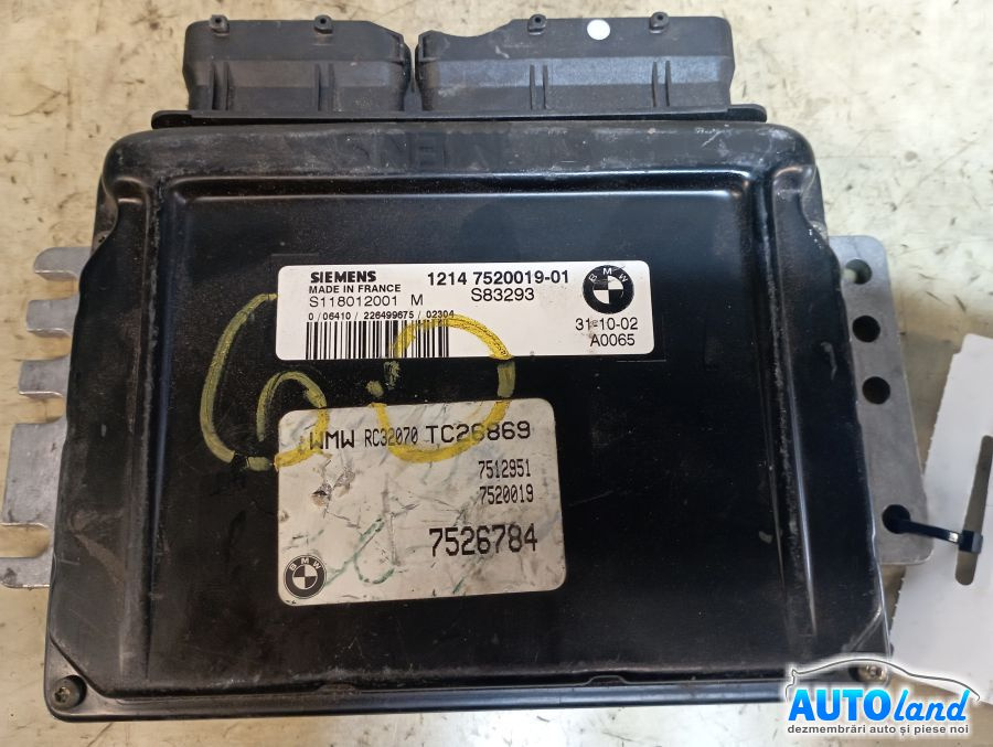 Calculator Ecu Motor 7520019 1.6 B Mini MINI R50,R53 2001