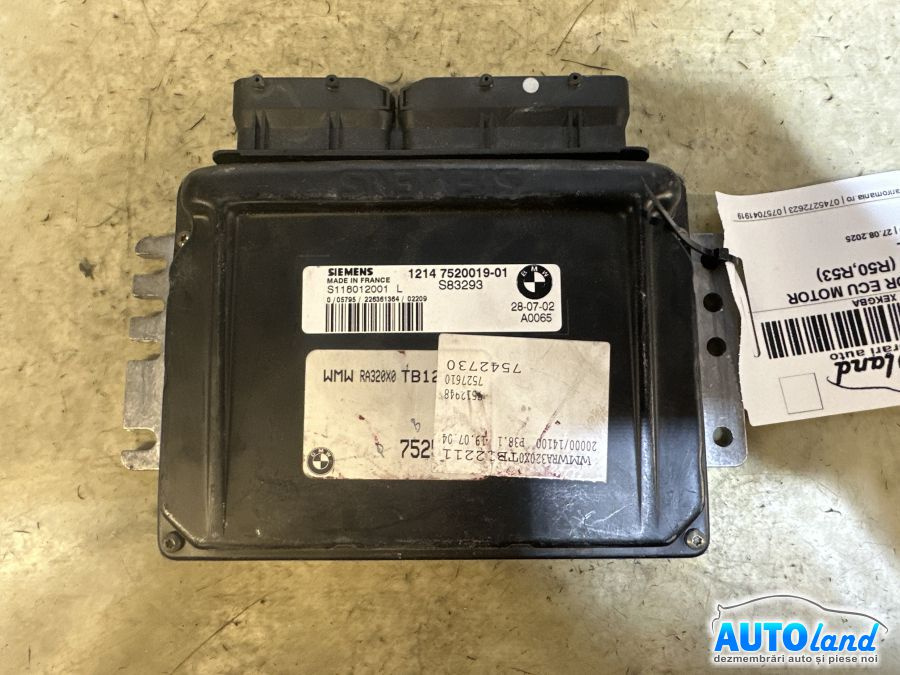 Calculator Ecu Motor 7520019 Mini MINI R50,R53 2001