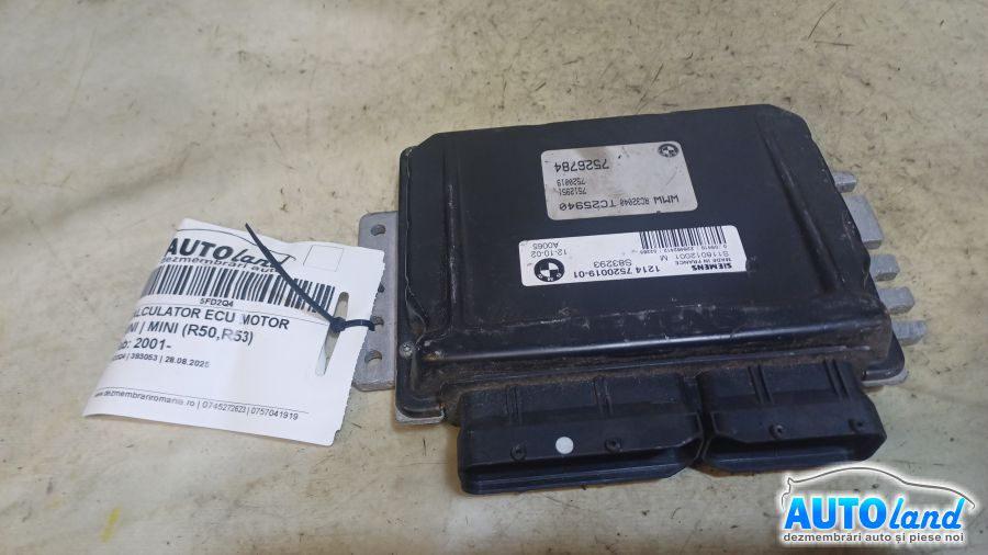 Calculator Ecu Motor 7520019 Mini MINI R50,R53 2001