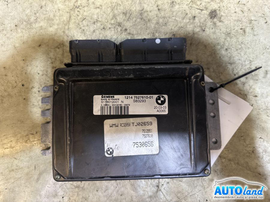 Calculator Ecu Motor 7527610 1.6 Benzina Mini MINI R50,R53 2001
