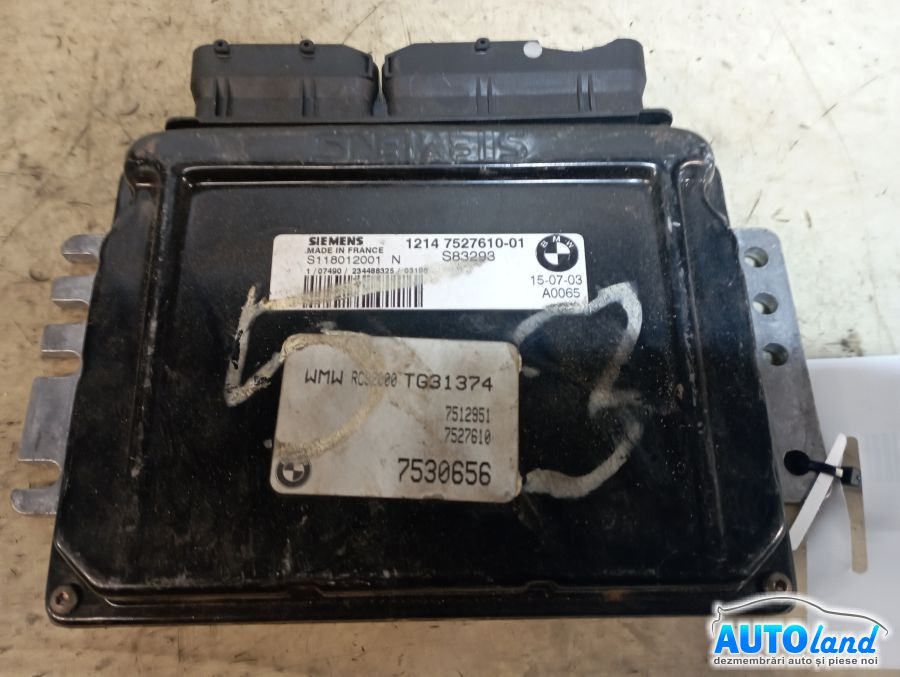 Calculator Ecu Motor 7527610 Mini MINI R50,R53 2001