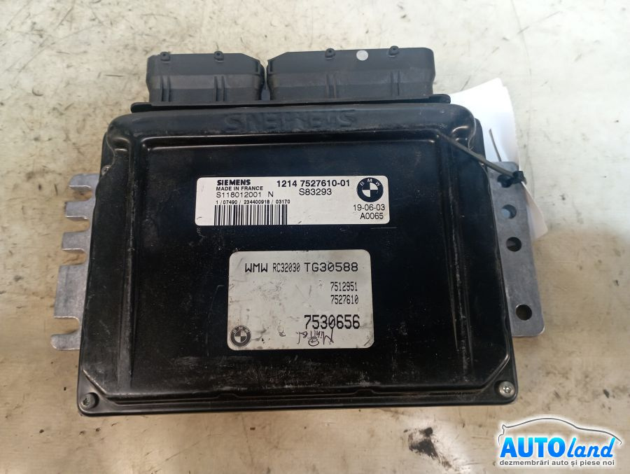 Calculator Ecu Motor 752761001 Mini MINI
