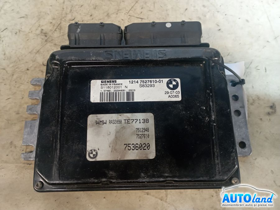 Calculator Ecu Motor 752761001 Mini MINI R50,R53 2001