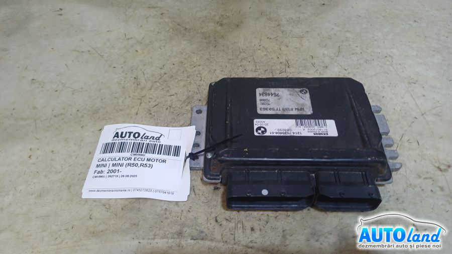 Calculator Ecu Motor 7539808 Mini MINI R50,R53 2001