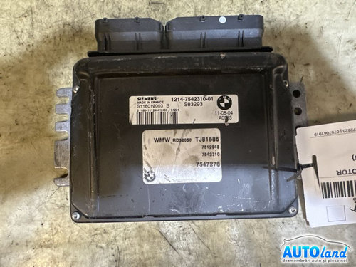 Calculator Ecu Motor 7542310 1.6 Benzina Mini MINI R50,R53 2001