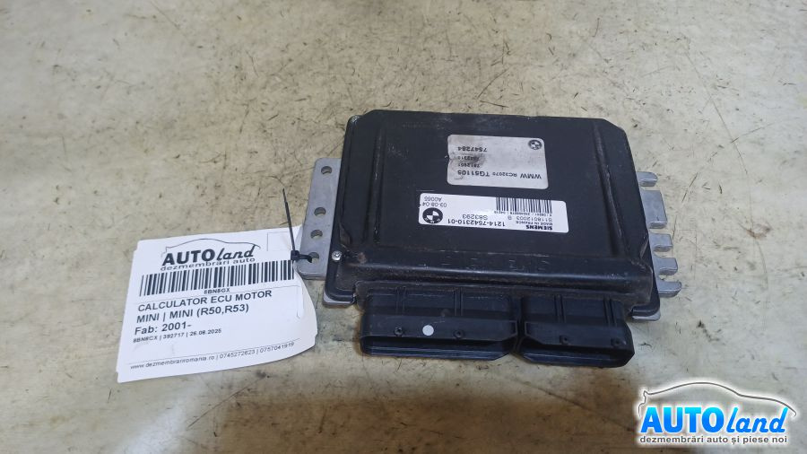 Calculator Ecu Motor 7542310 Mini MINI R50,R53 2001