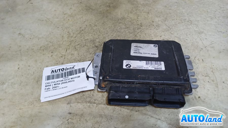 Calculator Ecu Motor 7542310 Mini MINI R50,R53 2001