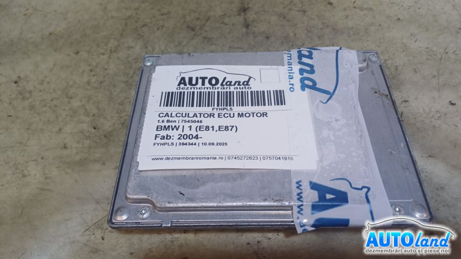 Calculator Ecu Motor 7545046 1.6 Ben BMW 1 E81,E87 2004