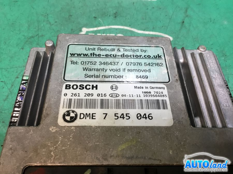 Calculator Ecu Motor 7545046 1.6 Benzina BMW 1 E81,E87 2004