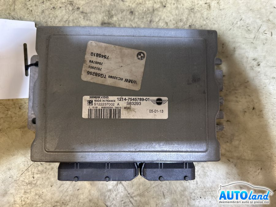 Calculator Ecu Motor 7545789 1.6 Benzina Mini MINI R50,R53 2001