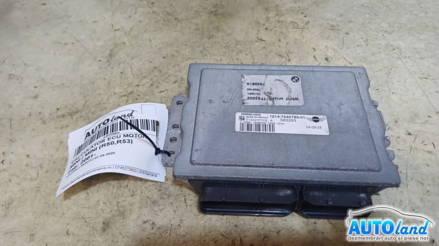 Calculator Ecu Motor 7545789 Mini MINI R50,R53 2001