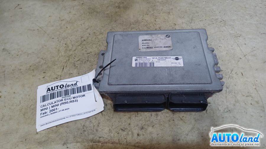Calculator Ecu Motor 7545789 Mini MINI R50,R53 2001