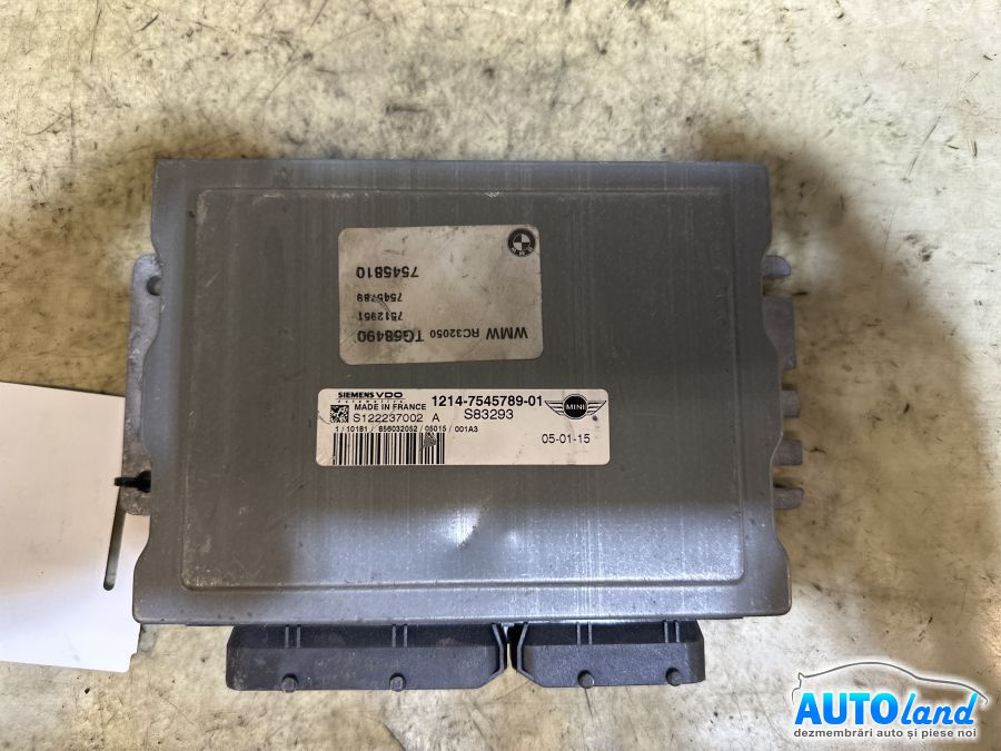 Calculator Ecu Motor 7545789 Mini MINI R50,R53 2001
