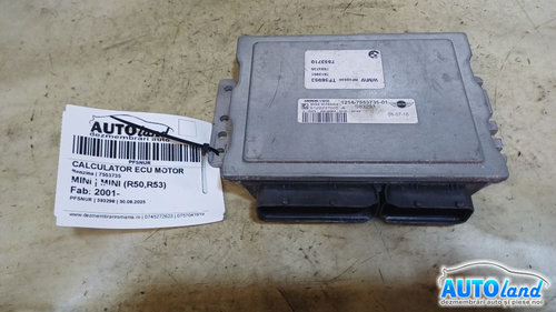 Calculator Ecu Motor 7553735 Benzina Mini MINI R50,R53 2001