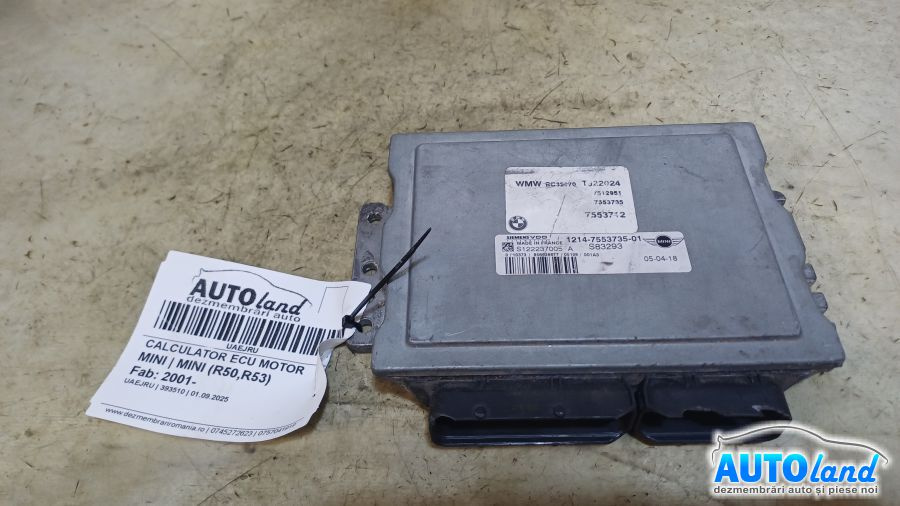 Calculator Ecu Motor 7553735 Mini MINI R50,R53 2001