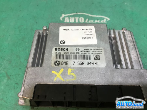 Calculator Ecu Motor 7556340 4.8 Is Automatic, 0261209020 BMW X5 E53 2000