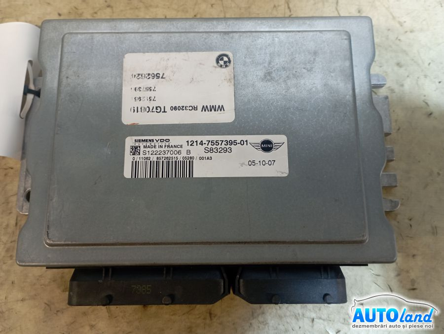 Calculator Ecu Motor 7557395 Mini MINI R50,R53 2001