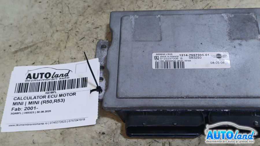 Calculator Ecu Motor 7557395 Mini MINI R50,R53 2001